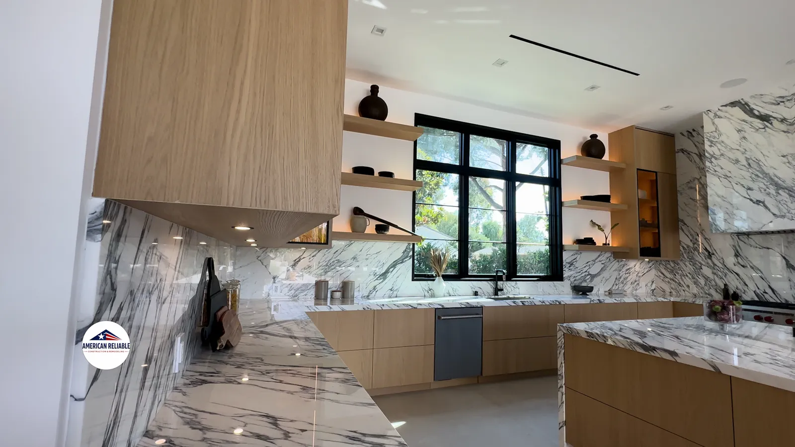 Kitchen Remodeling project in Los Angeles by American Reliable Construction